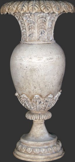 Floral Oviform Vase - Click Image to Close