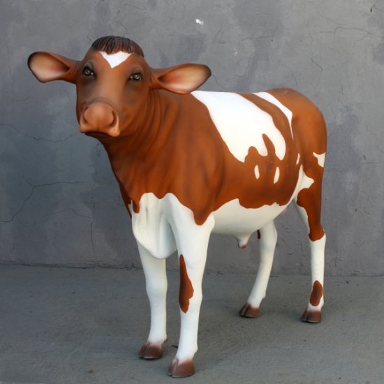 Guernsey Cow 3.67 Ft - Click Image to Close
