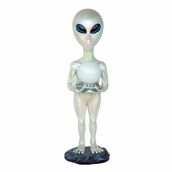 Alien Holding Lamp - Click Image to Close