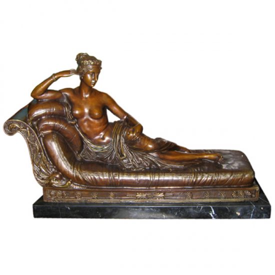 Bronze Woman reclining - Click Image to Close
