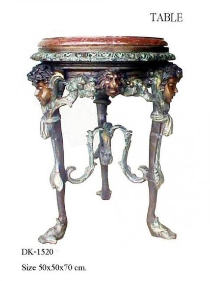 Cherub Table 2 pc Set (Marble Top) - Click Image to Close