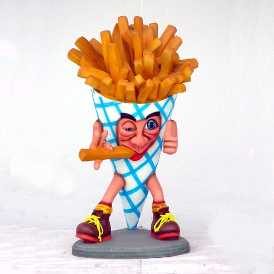 French Fries Man 30 in. - Click Image to Close