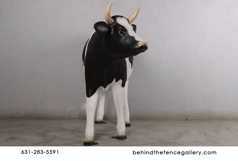 Medium Cow Statue - Click Image to Close