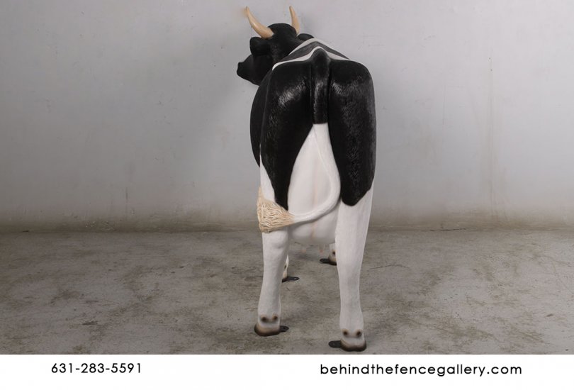 Medium Cow Statue - Click Image to Close