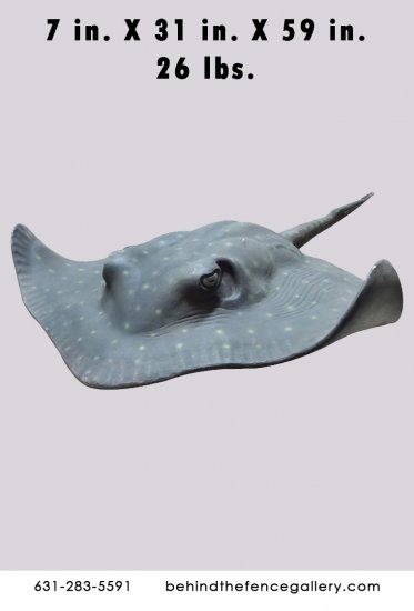 Sting Ray Statue - Click Image to Close