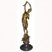 Bronze Girl with Shell