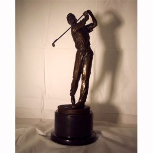 Bronze Golfer