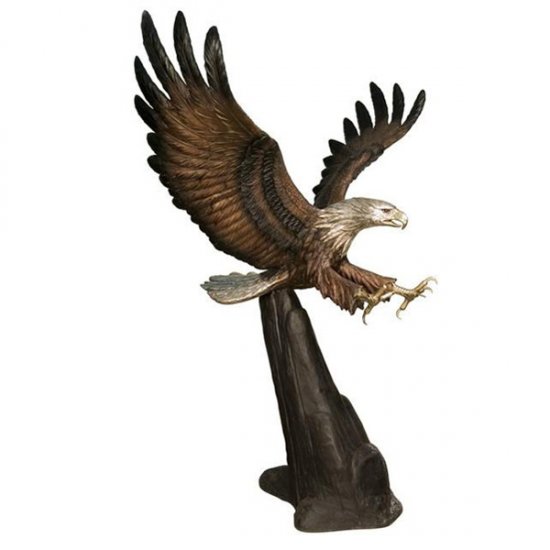 Bronze Flying Eagle - Click Image to Close