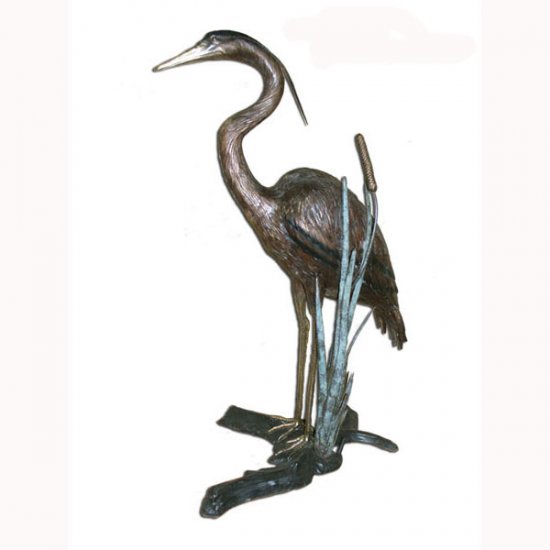 Bronze Heron - Click Image to Close