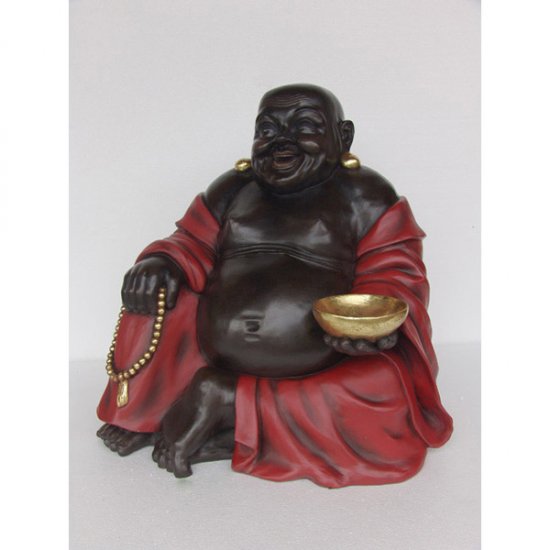 Buddha Sitting-Black - Click Image to Close