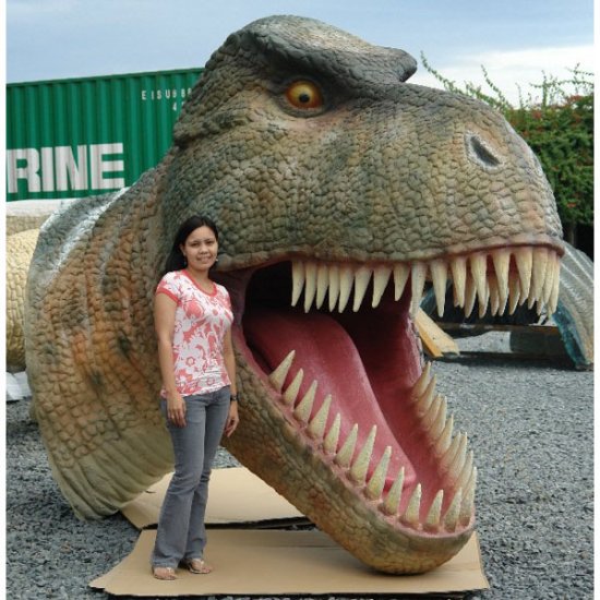 Large T-Rex Head - Click Image to Close