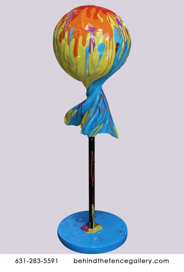 Pop Art Wrapped Lollipop Type 2 [Splatter] - Click Image to Close