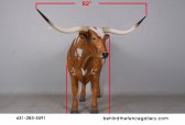 Texas Long Horn Steer Statue