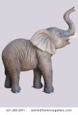 Trunk Up Elephant Statue