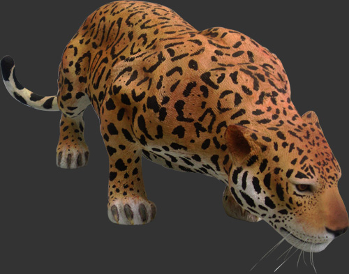 Jaguar Life Size Statue - Click Image to Close