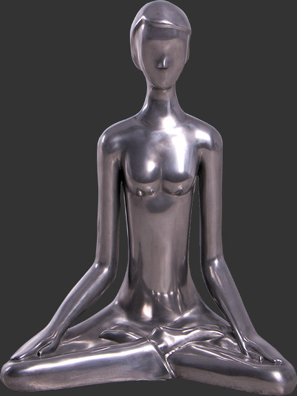 Meditation Pose Yoga Statue
