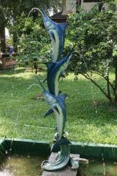 3 Swordfish Fountain - Click Image to Close