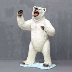 Polar Bear Standing - Click Image to Close