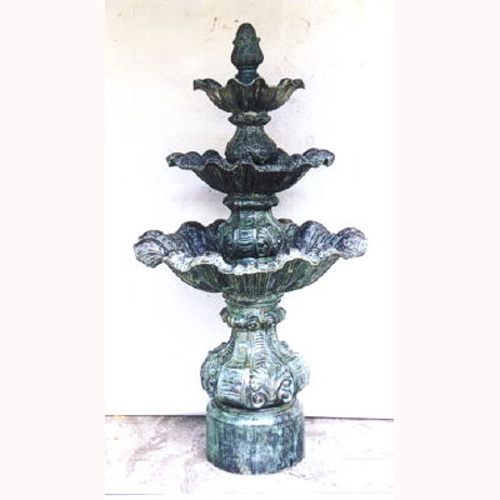 Bronze 3 Tier Fountain - Click Image to Close