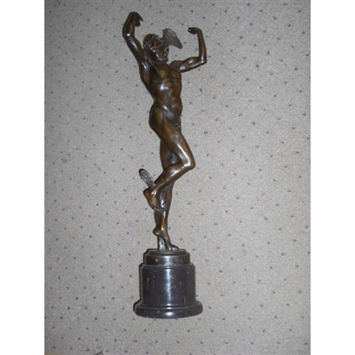Bronze Statue of Mercury - Click Image to Close