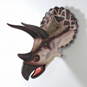 Triceratops Wall Trophy