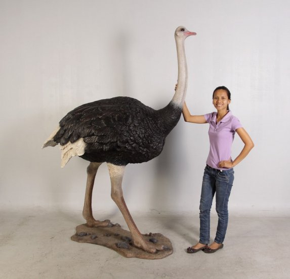 Ostrich Statue - Click Image to Close