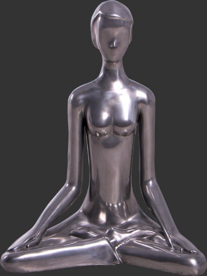 Meditation Pose Yoga Statue - Click Image to Close