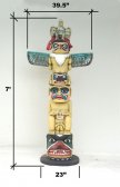 Totem Pole Fiberglass Statue