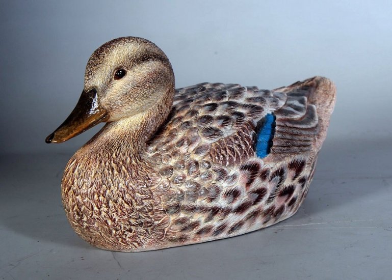 Female Mallard Duck / Fiberglass - Click Image to Close