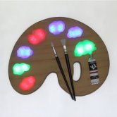 Painter Palette with Led - Wall Decor