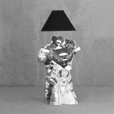 Male Torso Lamp Popart 2