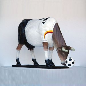 Soccer Cow (with or without Horns)