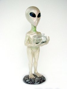 Alien Candy Pot with Bowl 3ft.