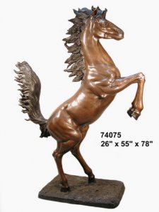 Bronze Ferrari Horse