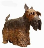 Bronze Scottish Terrier Statue Bronze Scottish Terrier Statue