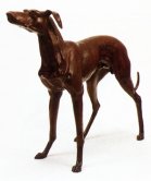 Bronze Greyhound Statues