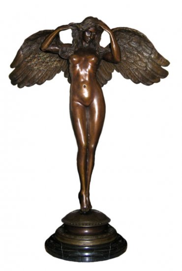 Bronze Winged Woman - Click Image to Close
