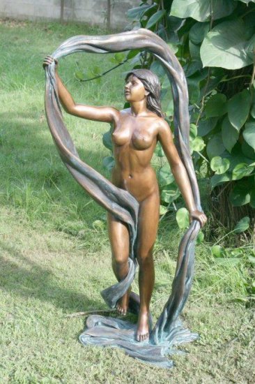 Bronze Nude Statue - Click Image to Close