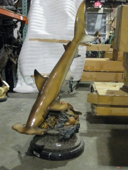 Sea Hammer with Marble Base - Click Image to Close