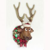 Funny Christmas Reindeer Head Funny Christmas Reindeer Head