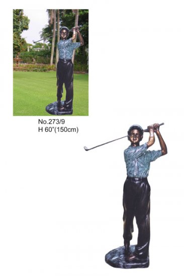 Golfer 60"H - Click Image to Close