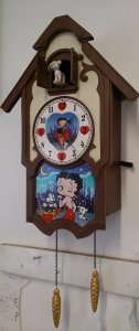 Betty Boop Cuckoo Clock