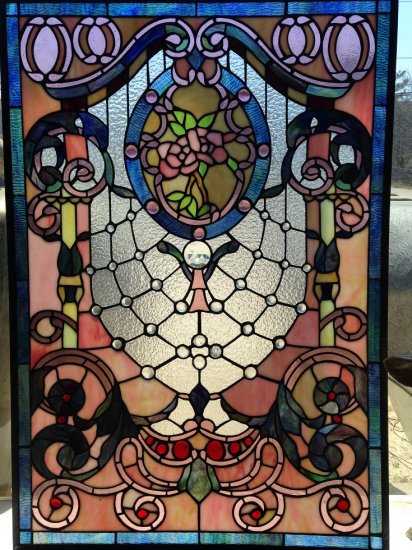 Tiffany Style Stained Glass Window Decor - Click Image to Close