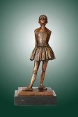 Bronze Ballerina Stretching