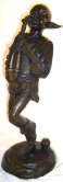 Bronze Playing Man