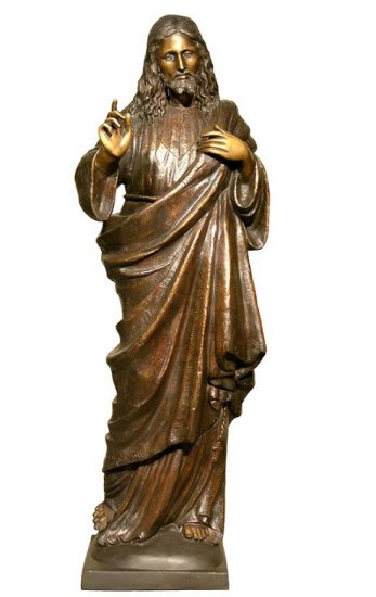 Classic Statue of Jesus - Click Image to Close