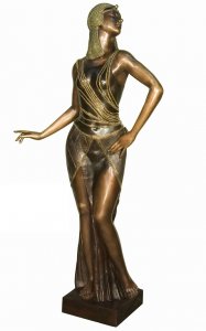Bronze Costumed Dancer