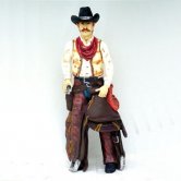 Cowboy w/ Saddle 6ft