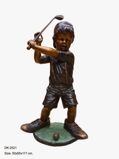 Golfer boy - Click Image to Close