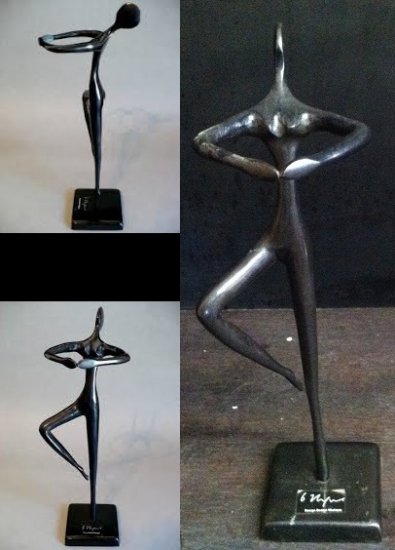 Free Form Ballerina (Bronze) - Click Image to Close